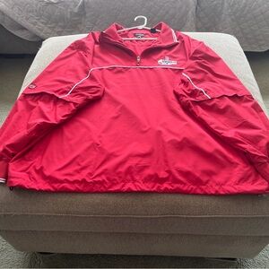 ANTIGUA BOSTON RED SOX 2007 World Series Champions Sportswear Red Windbreaker